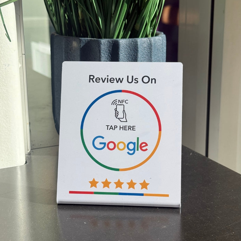 GOOGLE REVIEW STAND | NFC