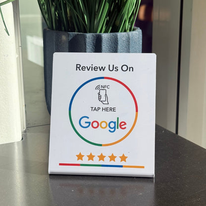 GOOGLE REVIEW STAND | NFC