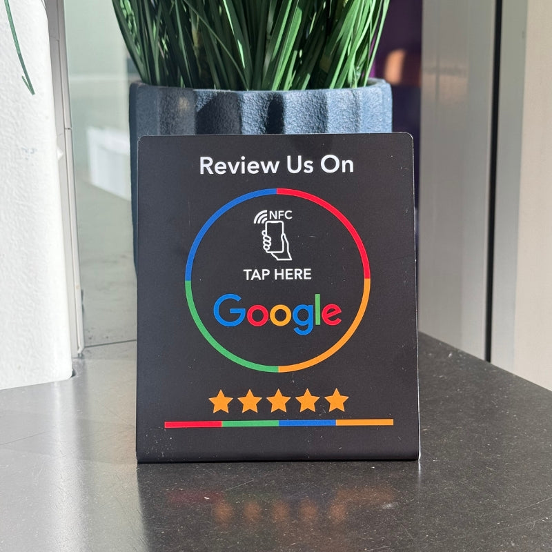 GOOGLE REVIEW STAND | NFC