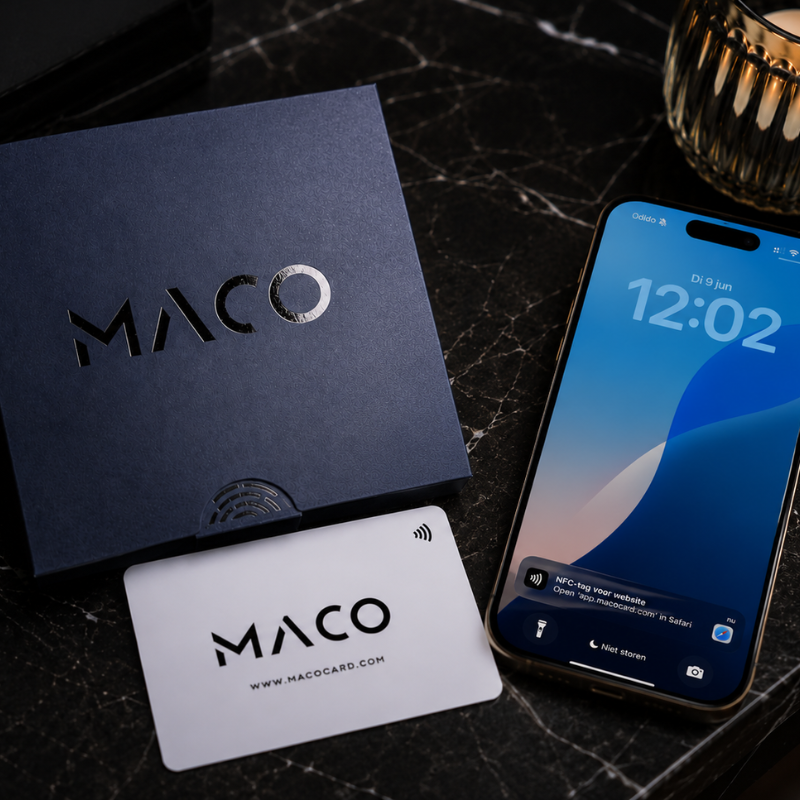 Macocard | Digitaal Visitekaartje | Premium