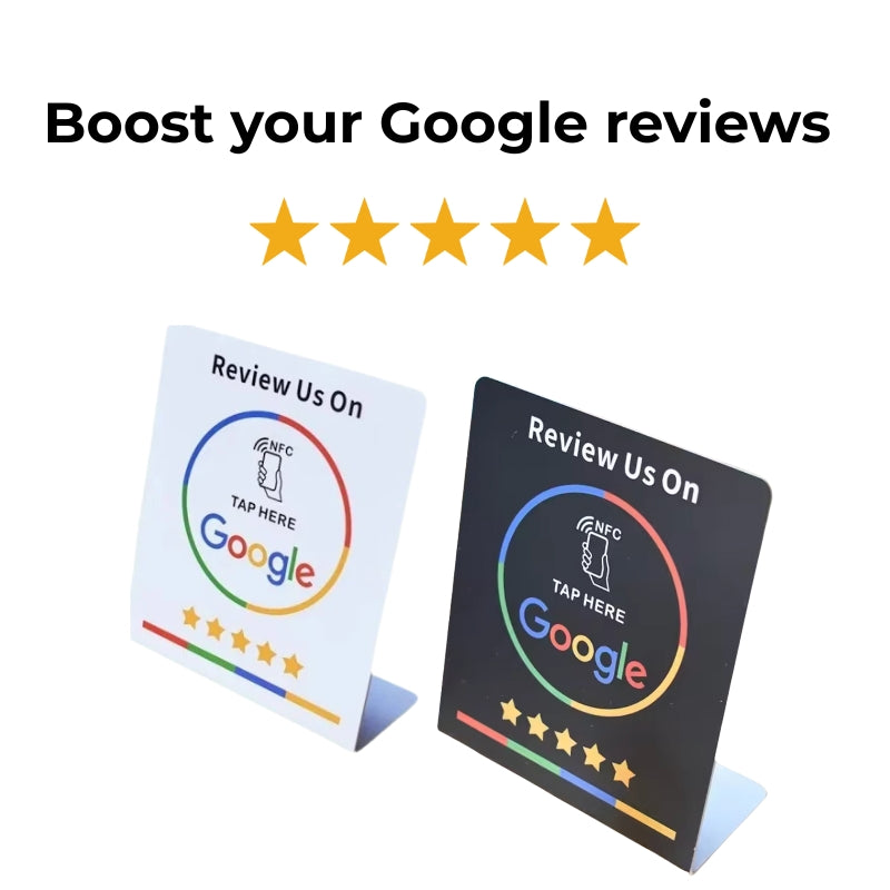 GOOGLE REVIEW STAND | NFC